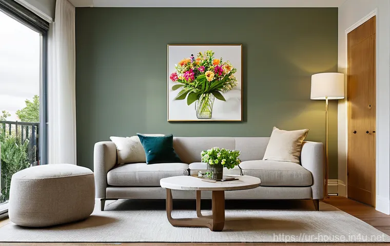 부동산 매물 홍보 방법 - Image Prompt 1: Inviting and Well-Staged Living Room** 부동산 매물 홍보 방법 - Image Prompt 1: Inviting and Well-Staged Living Room**