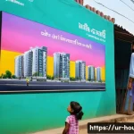 아파트 분양가 상한제 - **Prompt:** A Pakistani family, consisting of a father, mother, and two children (a boy around 10 an...